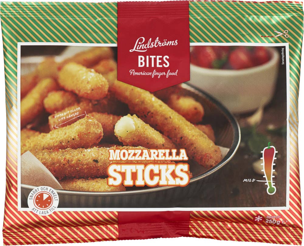Lindströms Mozzarella Sticks Fryst