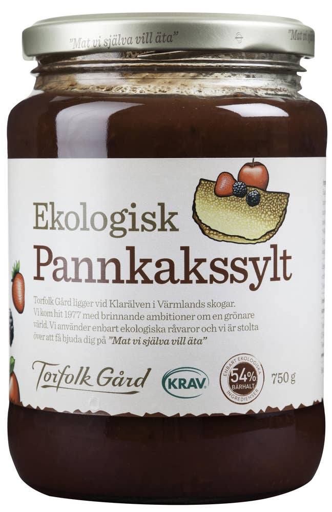Ej sorterad Pannkakssylt Krav Torfolk Gård