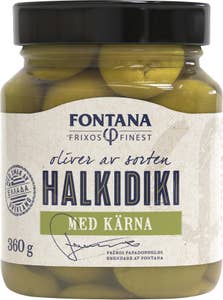 Fontana Halkidiki Oliver med Kärnor