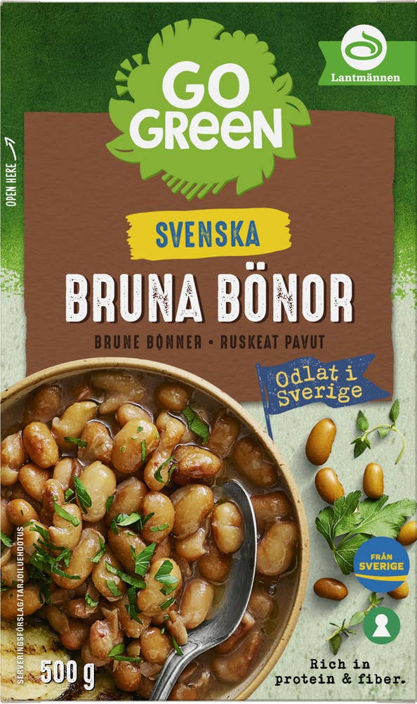 GoGreen Bruna Bönor Svenska GoGreen