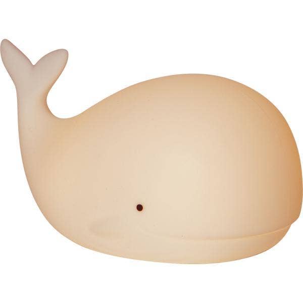 Star Trading Nattlampa LED Functional Whale Vit