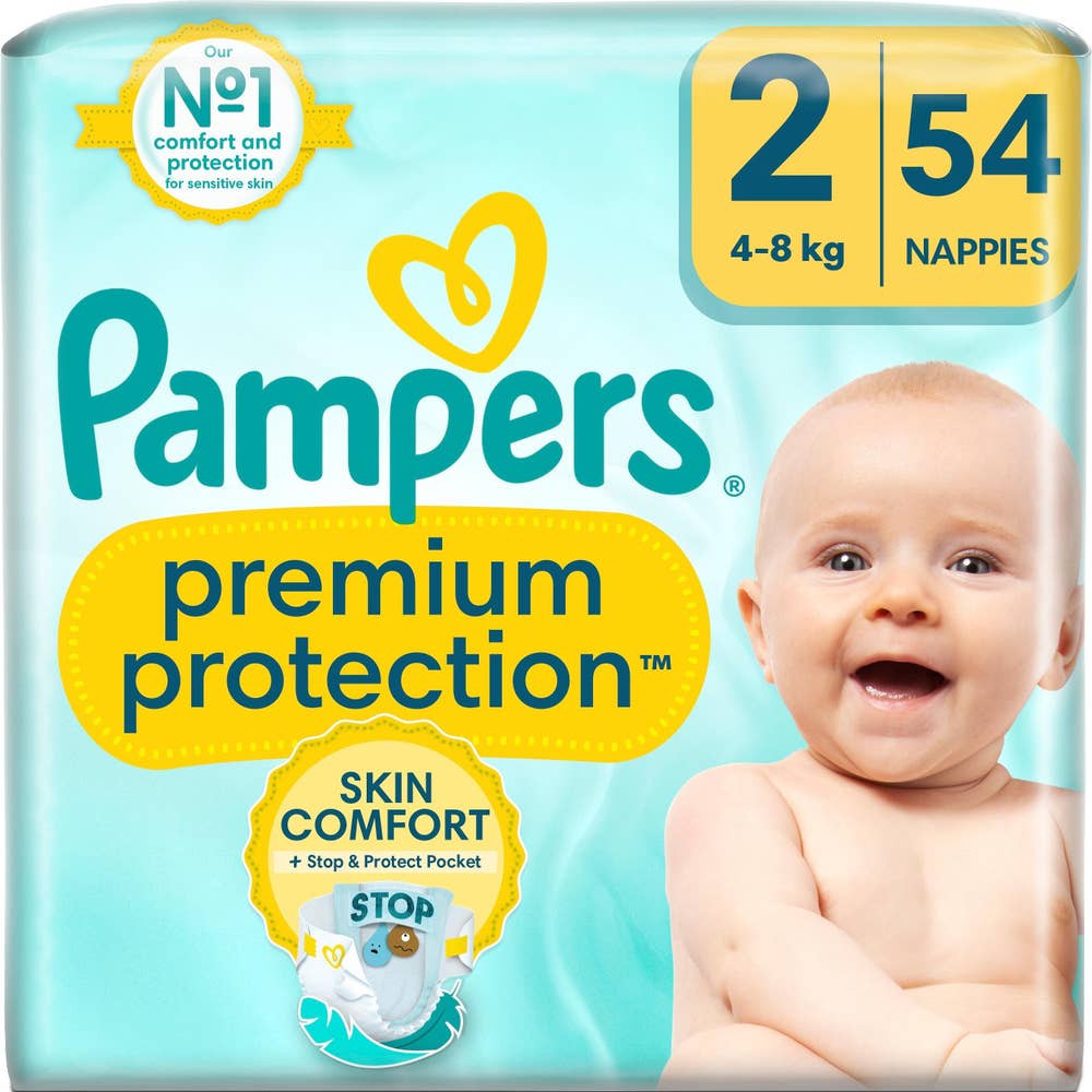 Pampers Blöja New Baby S2 4-8kg VP 54-p Pampers
