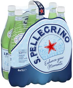 San Pellegrino Mineralvatten 6x1L
