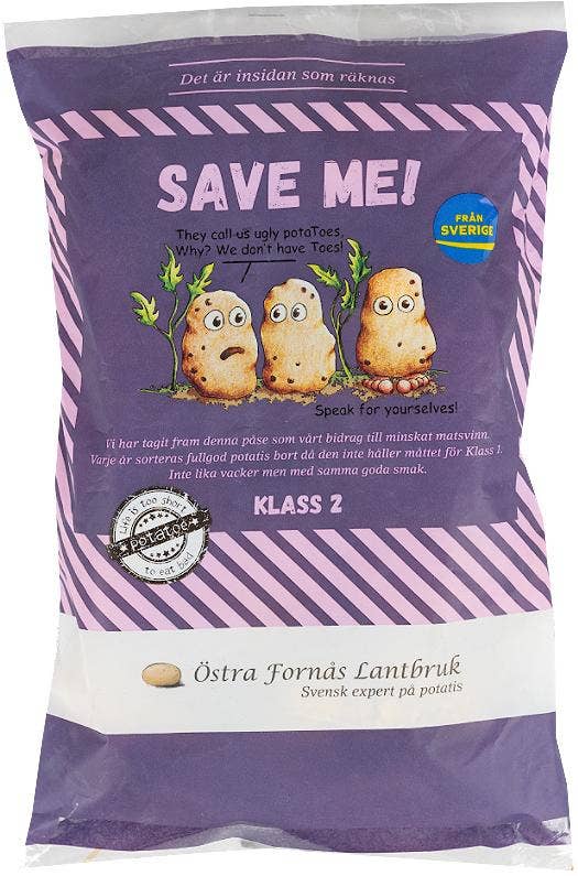 Potatis Kok/Fast "Save me" Klass2 Sverige