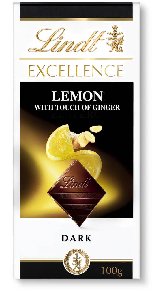 Lindt Excellence Lemon Ginger
