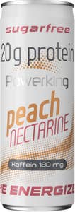 Powerking Energidryck Persika & Nektarin Sockerfri
