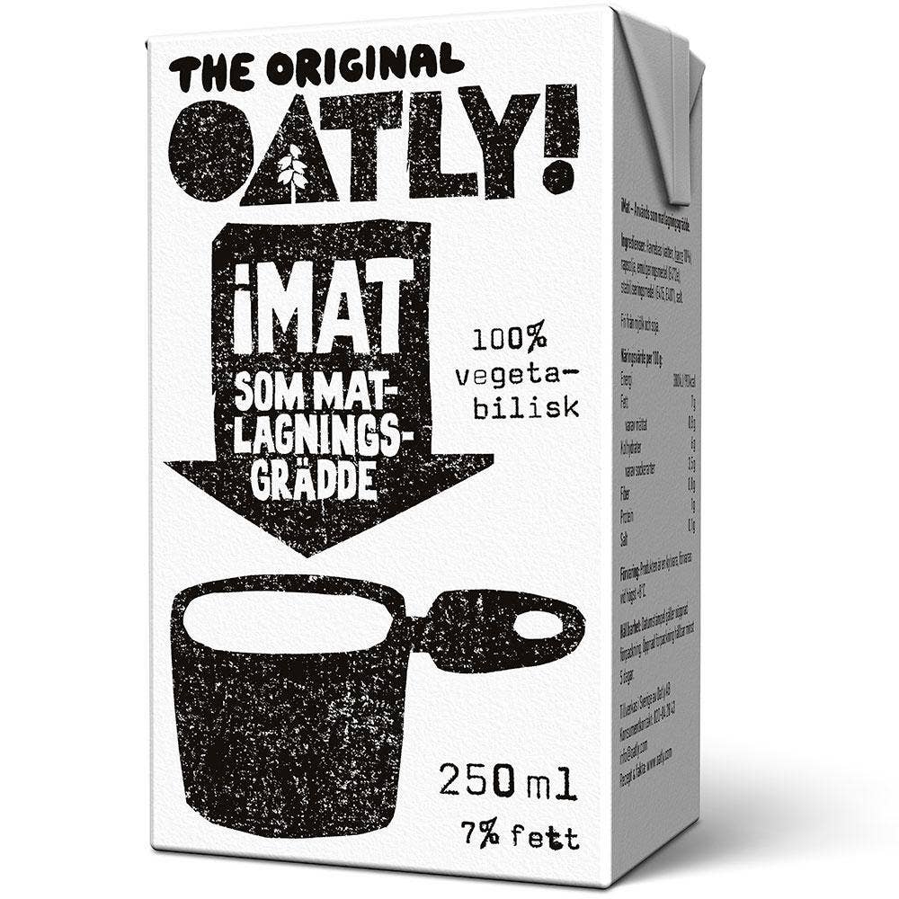 Oatly Havregrädde Lätt 7% Oatly