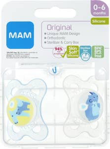 MAM Napp Original Silikon 0-6M