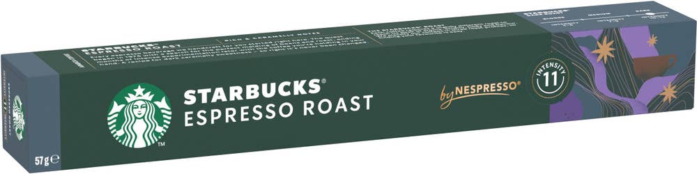 STARBUCKS Espresso Roast 11 Kaffekapslar
