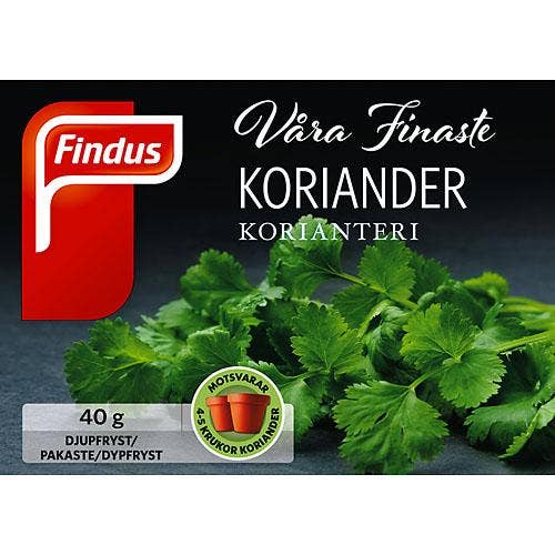 Findus Koriander Fryst 40g