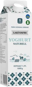 Garant Yoghurt Laktosfri 1,5% Naturell