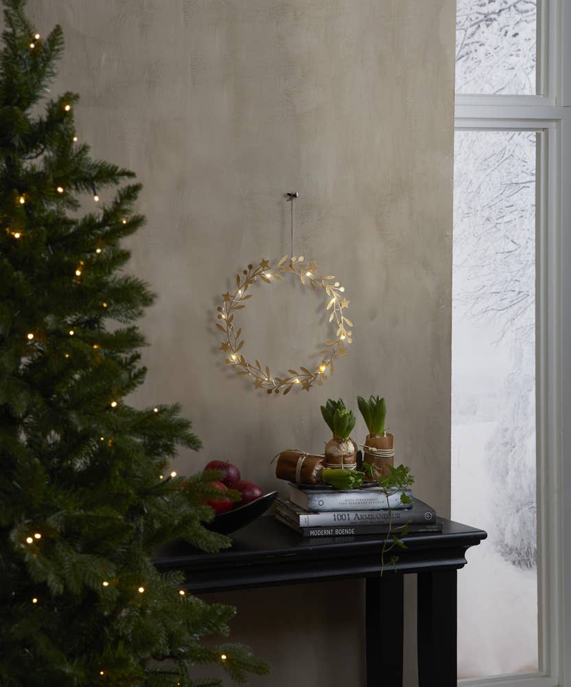 Star Trading Krans Holiday Guld