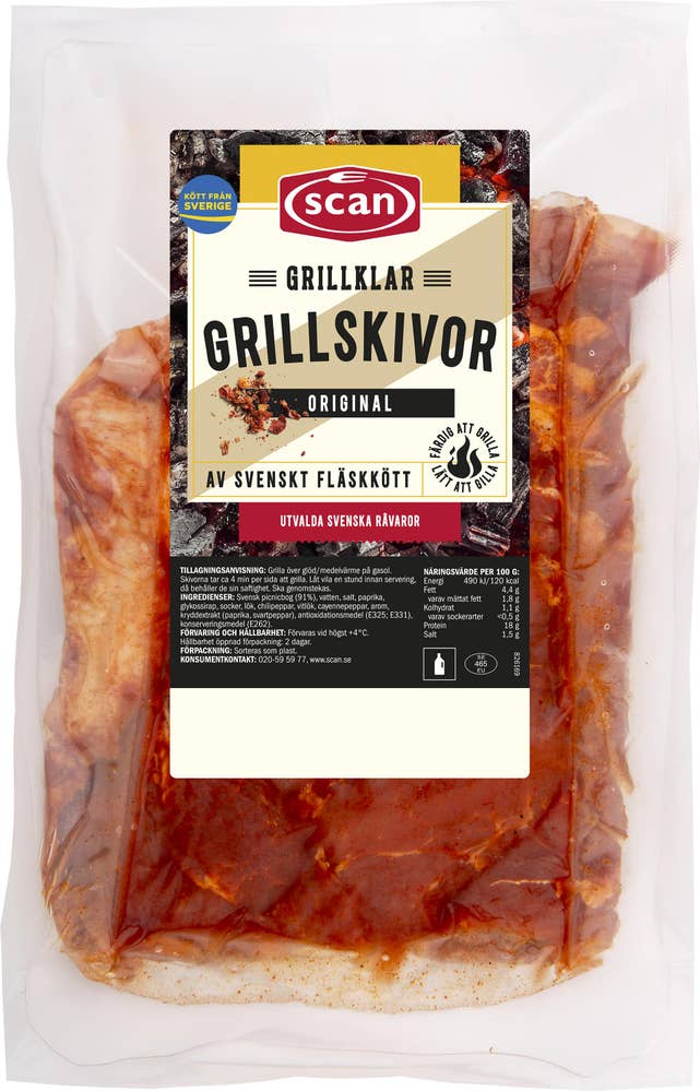 Scan Grillskivor Original Grillklar