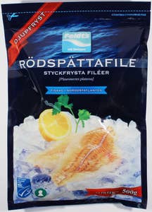 Rödspättafilé MSC Fryst