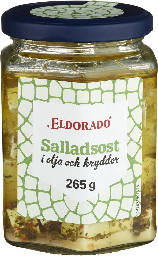 Eldorado Salladsost i Olja & Kryddor