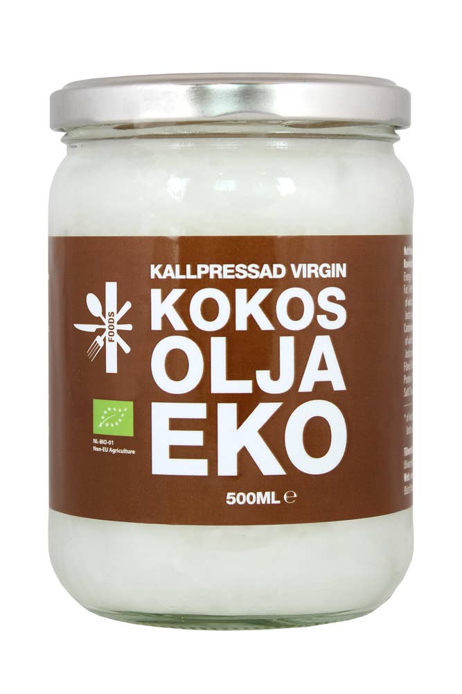 Kokosolja Kallpressad Virgin EKO
