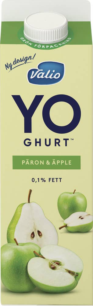 Valio YO-ghurt Päron Äpple 0,1%