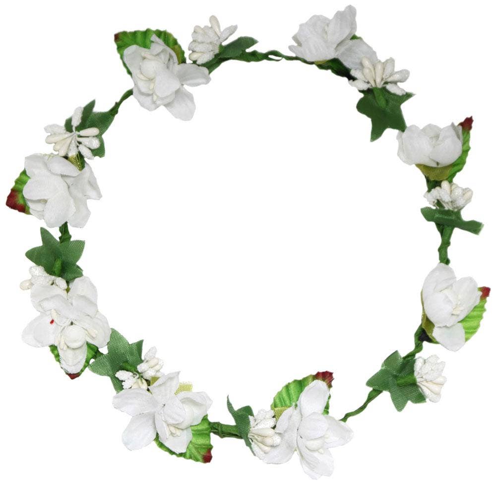 Hedlundgruppen Midsommarkrans Vita Blommor 19cm