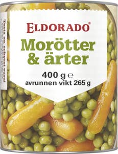 Eldorado Ärter & Morötter Hela