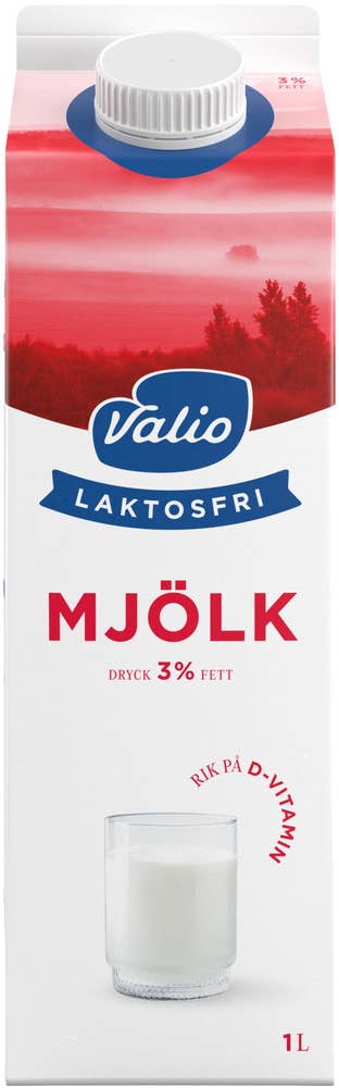 Valio Standardmjölk Laktosfri 3%