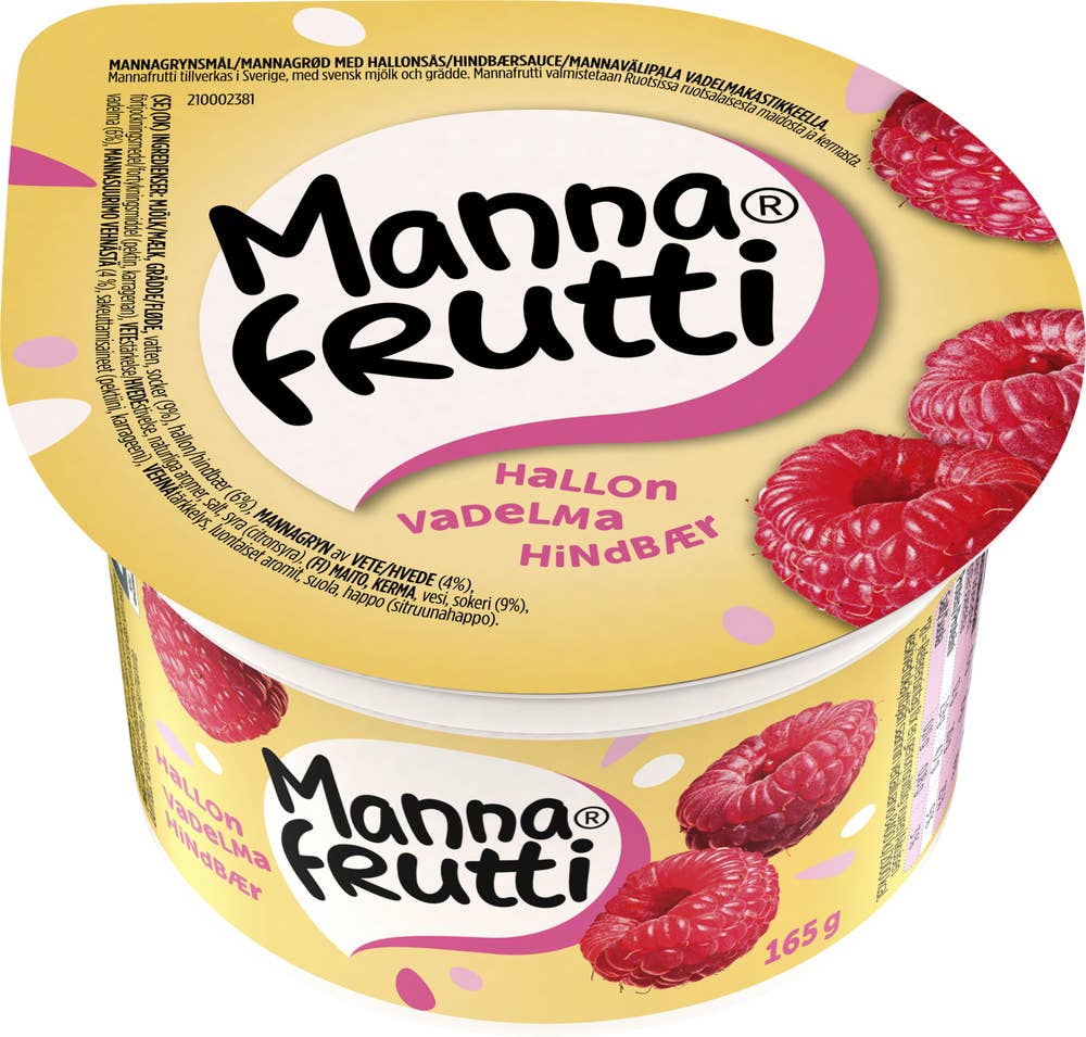 Mannafrutti Hallon
