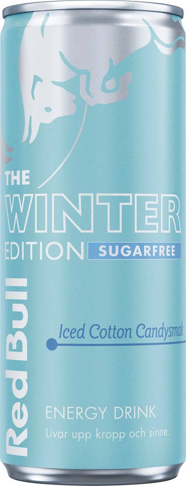 Red Bull Winter Iced Cotton Candy Sockerfri