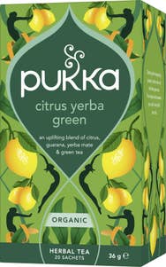 Pukka Grönt Te Citrus Yerba