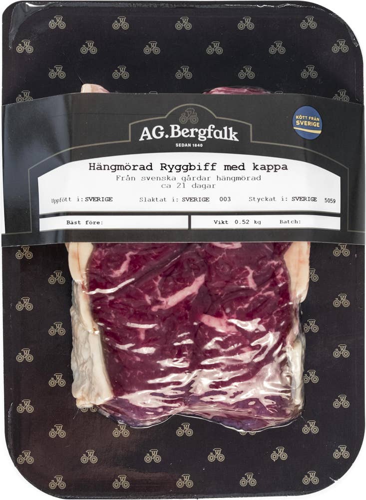 AG Bergfalk Ryggbiff Hängmörad