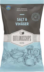 Gotlandschips Chips Salt & Vinäger