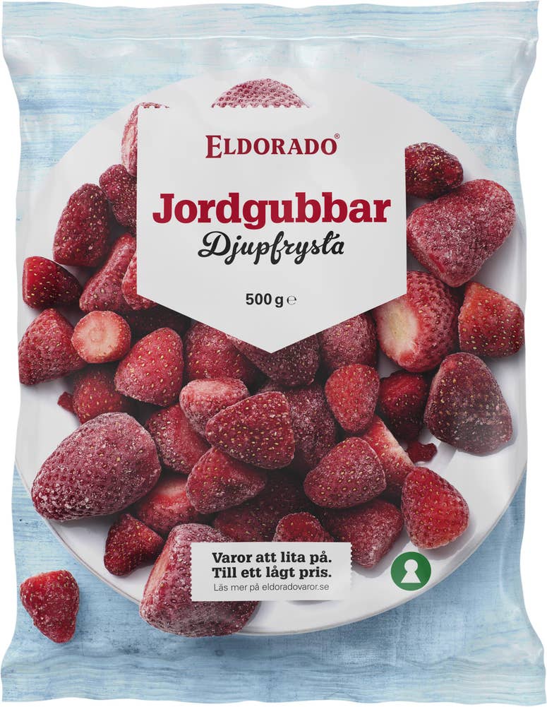 Jordgubbar Fryst