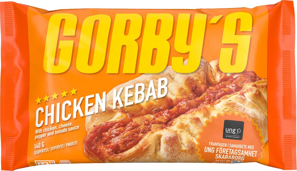 Gorbys Pirog Chicken Kebab Fryst