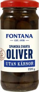 Fontana Oliver Svarta utan Kärnor