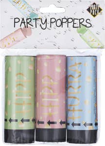 Party Pack Konfettibomb Silver