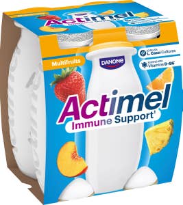 Actimel Drickyoghurt Multifrukt 1,5% 4x100g