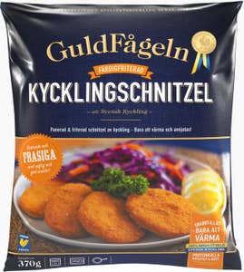 Guldfågeln Kycklingschnitzel Fryst