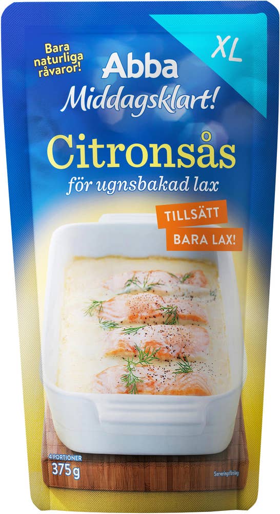 Abba Middagsklart Citronsås för Ugnsbakad Lax