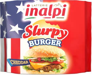 Inalpi Hamburgerost Cheddar Fettine di Latte
