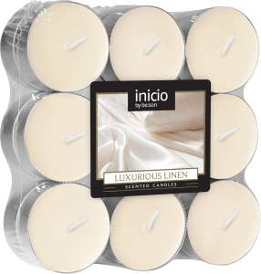 Inicio Doftvärmeljus Luxurious Linen 4h