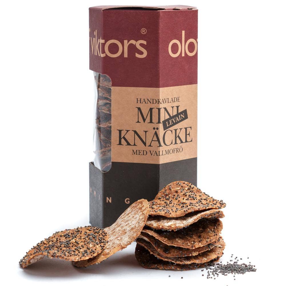 Miniknäcke Levain Vallmo
