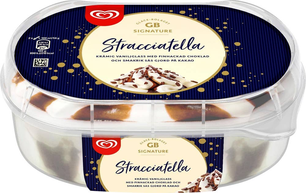 GB Signature Dessertglass Stracciatella 900ml GB Signature