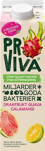 Juice Drakfrukt, Guava & Calamansi Utan Tillsatt Socker & Sötningsmedel