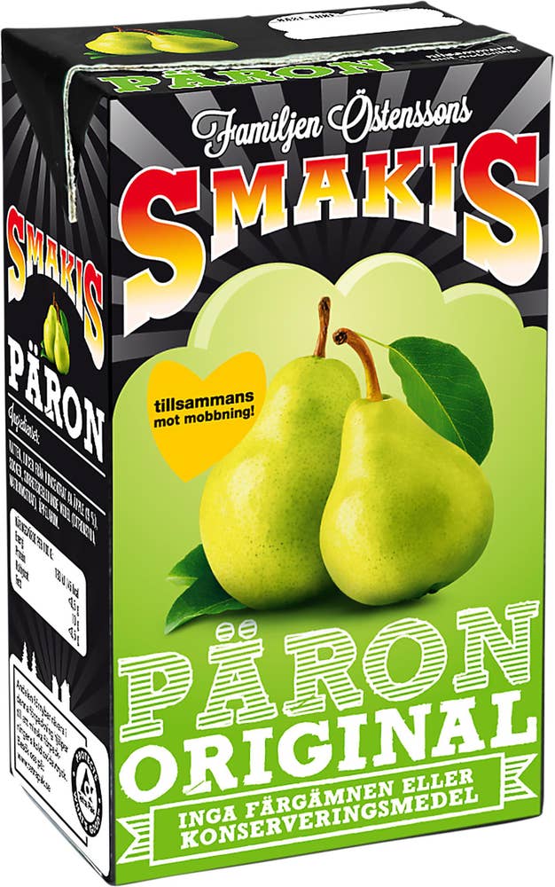 Ej sorterad Fruktdryck Päron Smakis