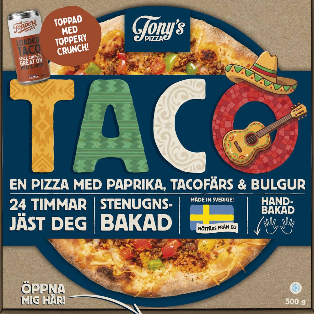 Pizza Taco Fryst