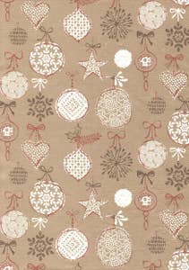 Boutique Presentpapper Julsymboler 50x500cm