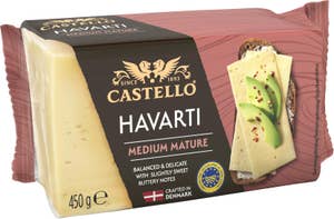 Castello® Havarti Medium Mature Hårdost 26%