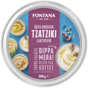 Fontana Tzatziki Laktosfri