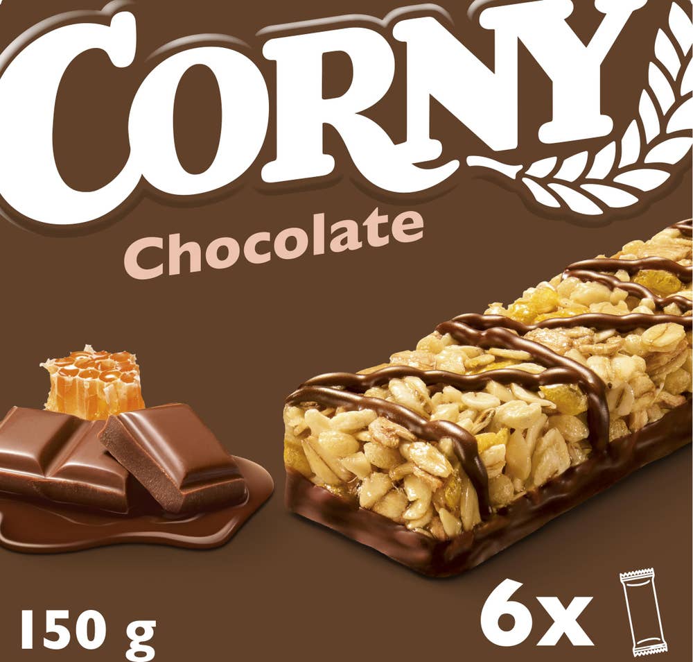 Corny Müslibars Chocolate 6x25g