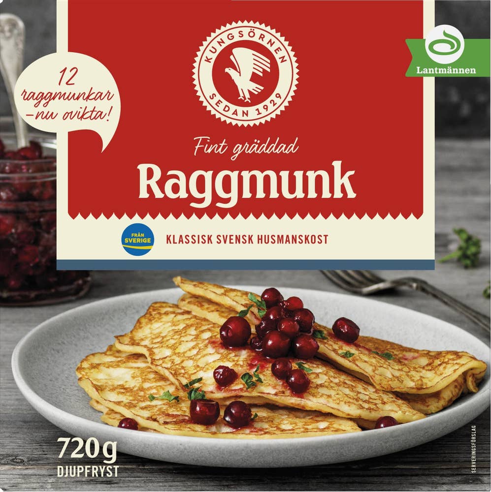Kungsörnen Raggmunk Frysta 12-p