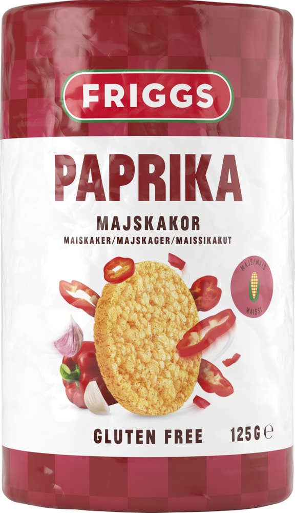 Friggs Majskakor Paprika