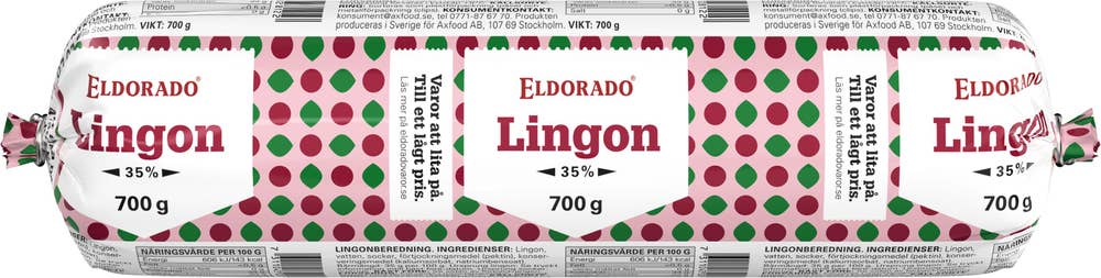 Eldorado Lingonsylt Refill